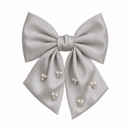Lazo Satin Coquette Gris